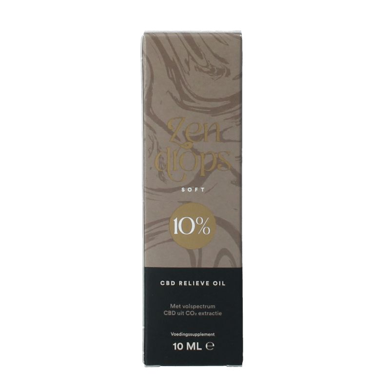 Zendrops Kruidenpreparaten 10 Milliliter Zendrops CBD oil soft 10% 10 Milliliter